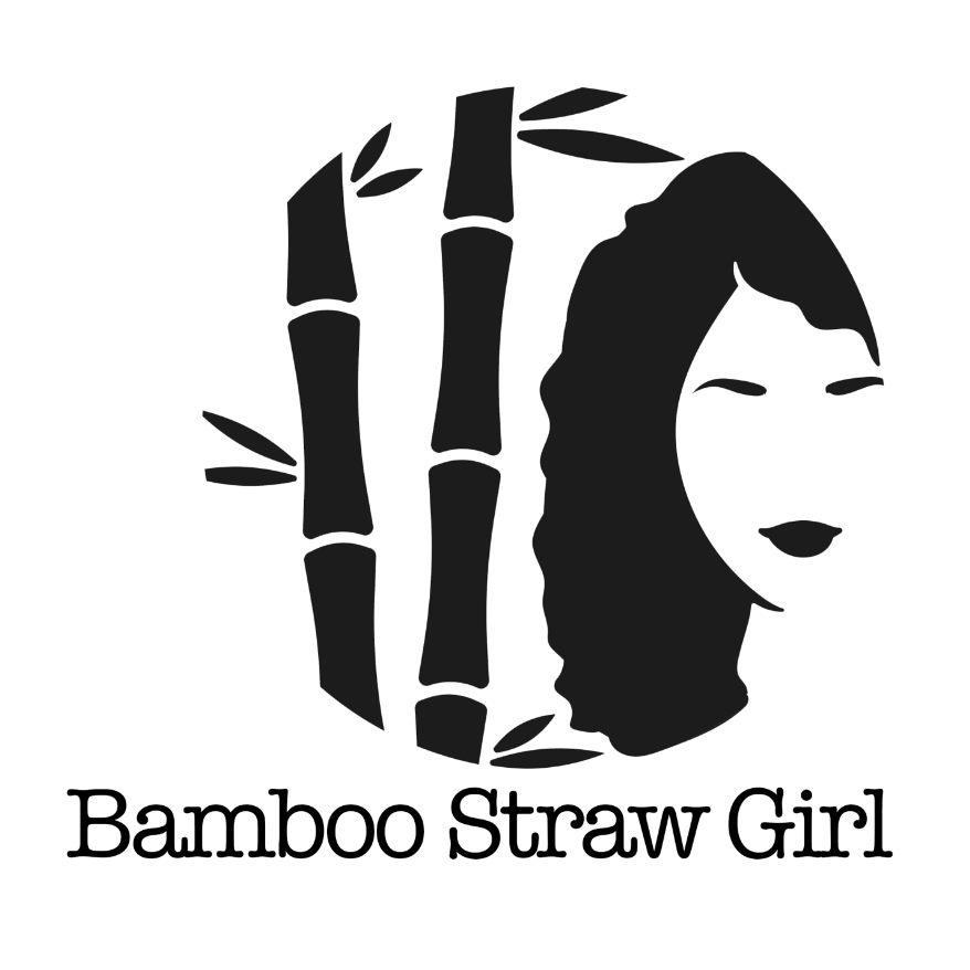 bamboo straw girl logo
